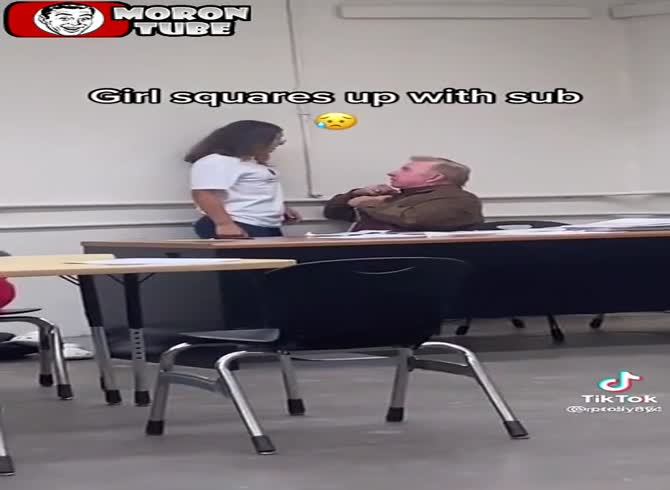 Video :She is dismissed after attempting to intimidate the substitute teacher